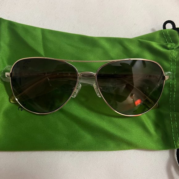 kate spade Accessories Kate Spade Emmaline Gold Aviator Sunglasses
